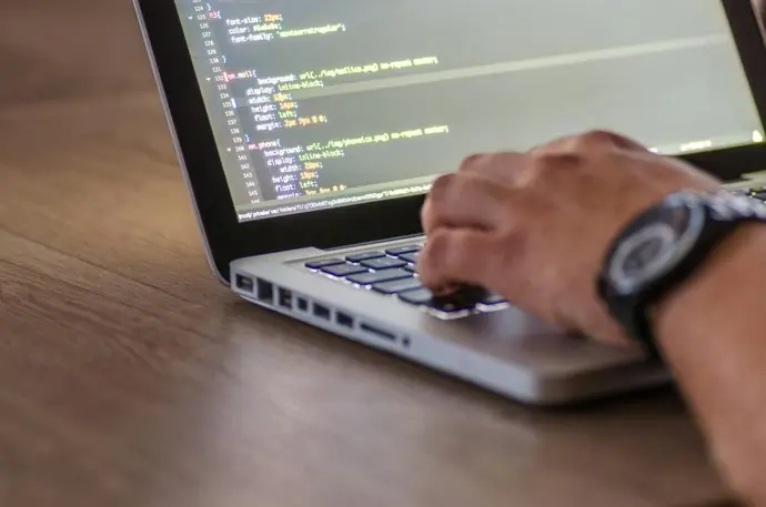 Business website accessibility checklist on a desktop screen