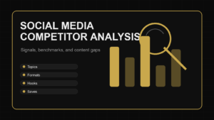 Social Media Competitor Analysis: 2026 Guide