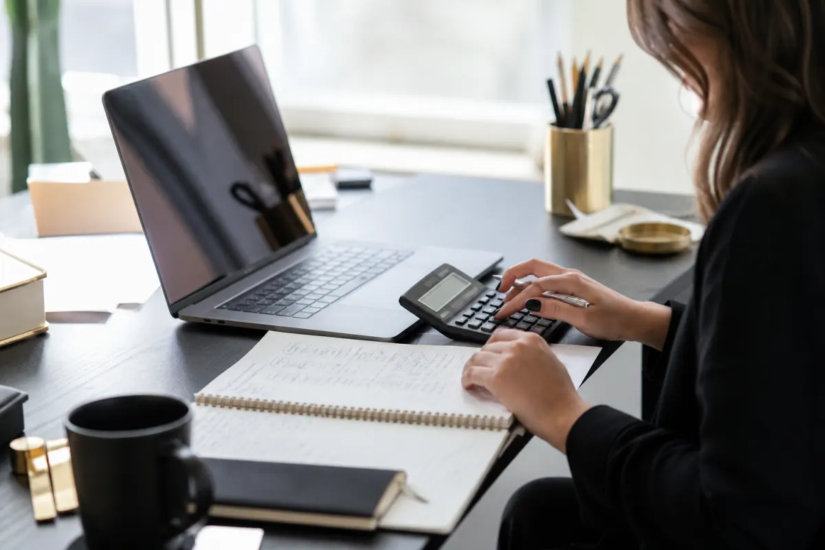 Marketing specialist reviewing paid advertising cost per click results