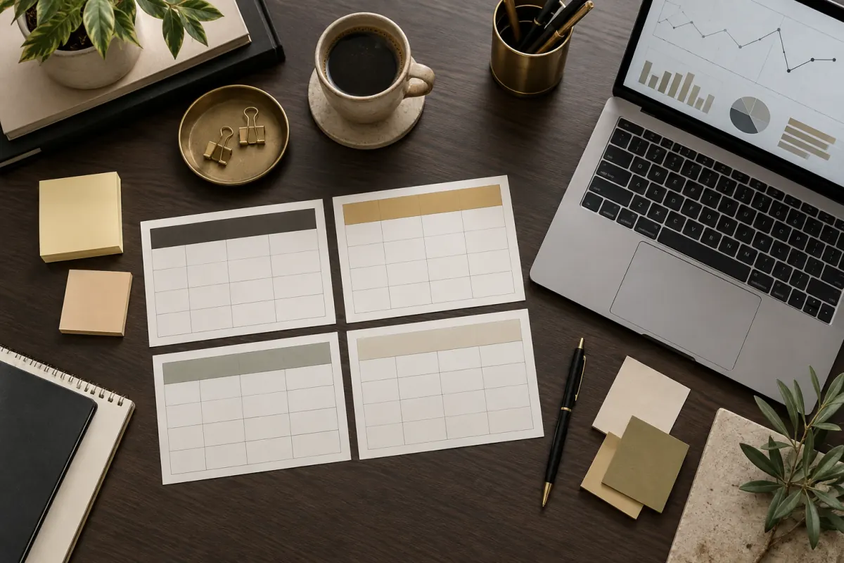 Competitive analysis dashboard planning workflow